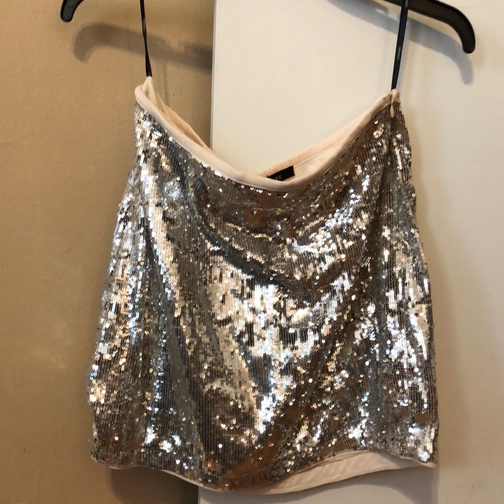 Sequin skirt